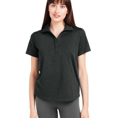 Women's Fairway Marbled Jersey Polo Thumbnail