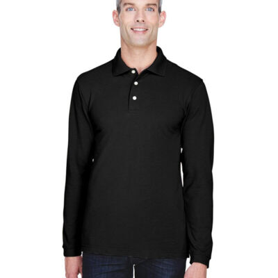 Men's Easy Blend™ Long Sleeve Polo Thumbnail