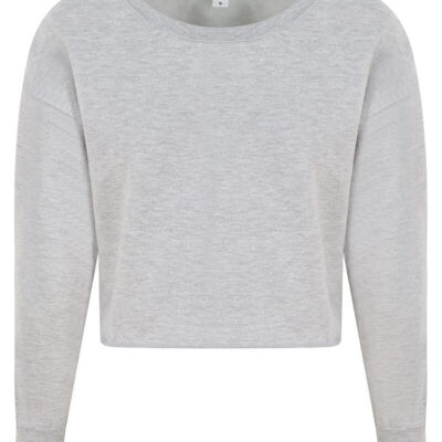 Women's Cropped Crewneck Sweatshirt Thumbnail