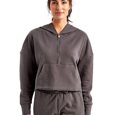 Women's Alice Half-Zip Hooded Sweatshirt Thumbnail