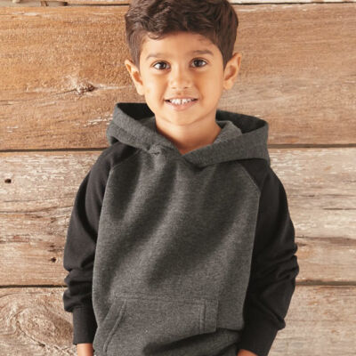 Toddler Special Blend Hooded Raglan Sweatshirt Thumbnail