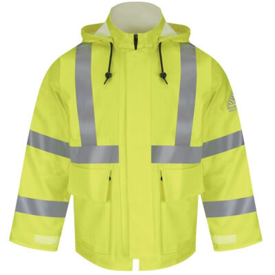 Men's Hi-Visibility Flame-Resistant Rain Jacket Thumbnail