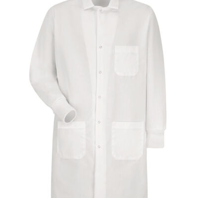 Unisex Poplin Specialized Cuffed Lab Coat Thumbnail