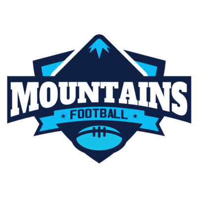 Mountains Football logo template Thumbnail