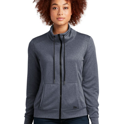 Ladies Performance Terry Full Zip Cowl Thumbnail
