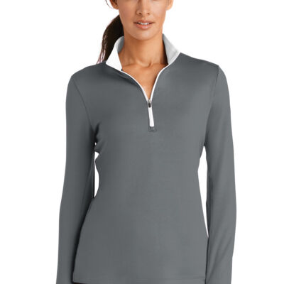 Ladies Dri FIT Stretch 1/2 Zip Cover Up Thumbnail