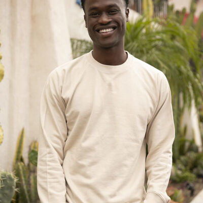 Icon Lightweight Loopback Terry Crewneck Sweatshirt Thumbnail