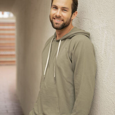 Icon Lightweight Loopback Terry Hooded Sweatshirt Thumbnail