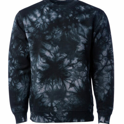 Midweight Tie-Dyed Crewneck Sweatshirt Thumbnail