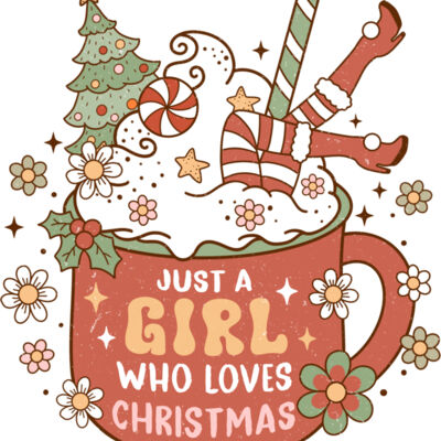 GCM012 Just A Girl Who Loves Christmas Thumbnail