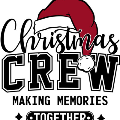 Christmas Crew Making Memories Family Christmas T Shirt Design Thumbnail