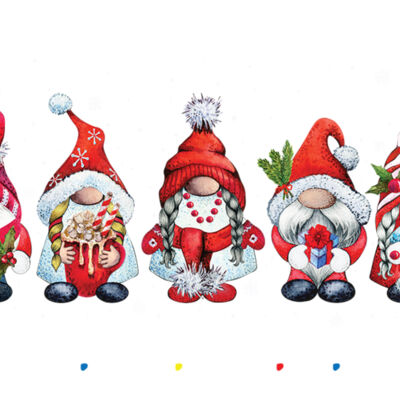 Funny Christmas Gnome Hanging With My Gnomies Family Pajamas 01 Thumbnail
