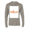 Unisex Triblend Hooded Long Sleeve Pullover T-Shirt Thumbnail