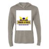 Unisex Triblend Hooded Long Sleeve Pullover T-Shirt Thumbnail