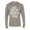 Unisex Triblend Hooded Long Sleeve Pullover T-Shirt Thumbnail