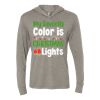Unisex Triblend Hooded Long Sleeve Pullover T-Shirt Thumbnail